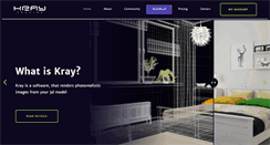 Desktop Screenshot of kraytracing.com